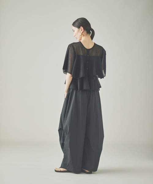 【SALE】カレンソロジー　グラニート ルーズ ニット プルオーバー　2way SALE】カレンソロジー グラニート ルーズ ニット プルオーバー 2way