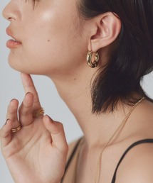 ワンタッチフープピアス