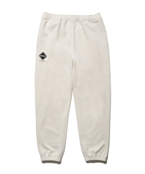 F.C.Real Bristol（エフシーレアルブリストル）の「EMBLEM SWEAT PANTS（スウェットパンツ・メンズ・オフホワイト/ライトブルー/ブラック/ネイビー/ブラウン・XX-LARGE/LARGE/MEDIUM/X-LARGE/SMALL）」の2枚目の写真