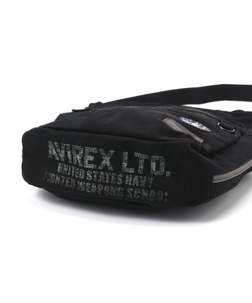 AVIREX(アヴィレックス)の「SHOULDER BAG "TOP GUN" / ショルダーバッグ トップガン / AVIREX / アヴィレックス(ショルダーバッグ・メンズ・ブラック/オリーブ系・F)」の17枚目の写真