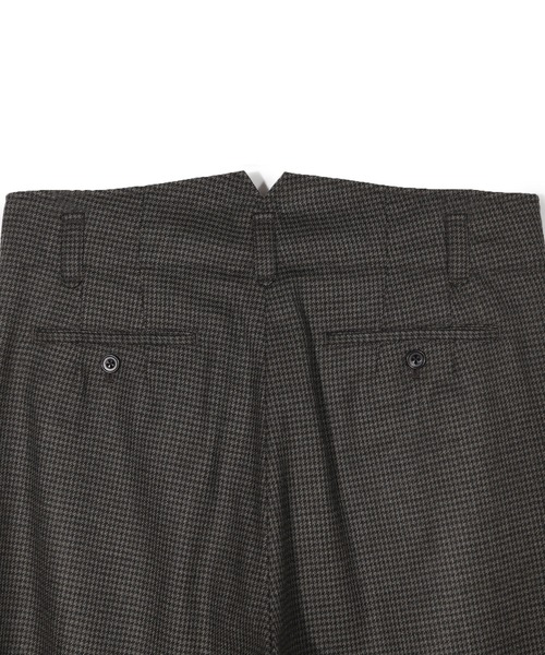 MEN'S BIGI(メンズビギ)の「【50th Anniv . 中田 慎介】 WOOL HOUND'S TOOTH WIDE PANTS(スラックス・メンズ・ブラウン・02/01/03)」の7枚目の写真