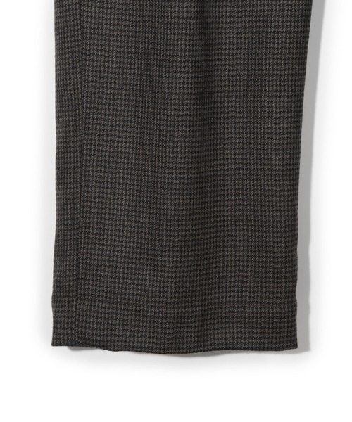 MEN'S BIGI(メンズビギ)の「【50th Anniv . 中田 慎介】 WOOL HOUND'S TOOTH WIDE PANTS(スラックス・メンズ・ブラウン・02/01/03)」の5枚目の写真