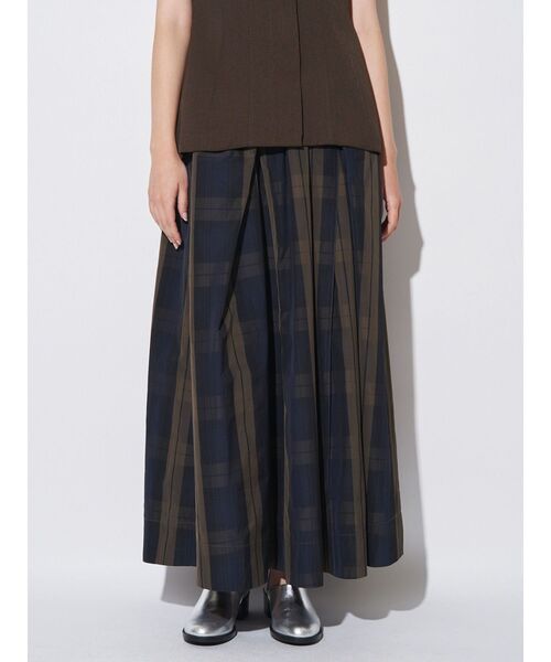 ELENDEEK(エレンディーク)の「クロスタックギャザースカート(スカート・レディース・アイボリー/その他1・01/02)」の5枚目の写真