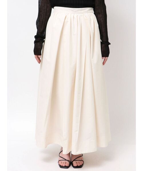 ELENDEEK(エレンディーク)の「クロスタックギャザースカート(スカート・レディース・アイボリー/その他1・01/02)」の11枚目の写真