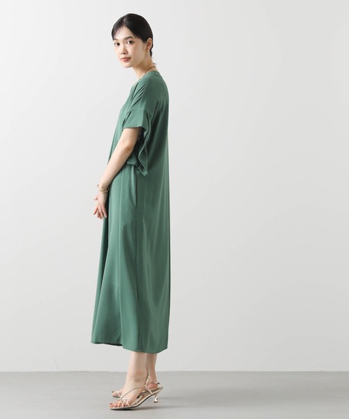 CLOCHE（クロシェ）の「クールグログランワンピ（ワンピース・レディース・グリーン/ブラック・FREE）」の14枚目の写真