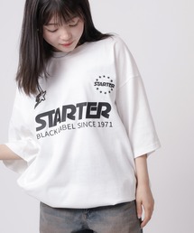 STARTER | 【88】【STARTER/スターター】ブランドロゴ 裾ドロスト ゲームシャツ オーバーサイズ(Tシャツ/カットソー)