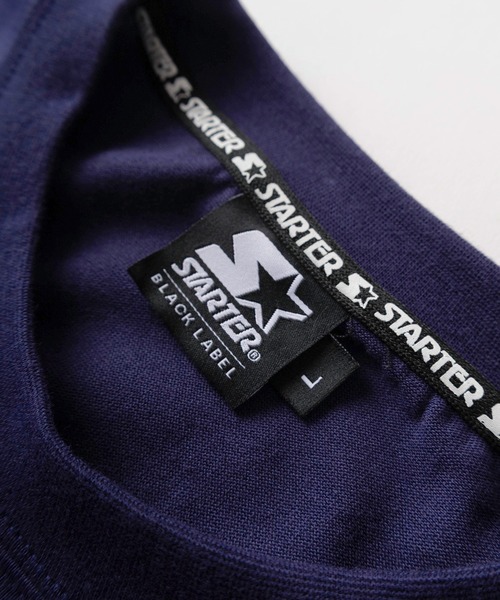 STARTER(スターター)の「【88】【STARTER/スターター】ブランドロゴ 裾ドロスト ゲームシャツ オーバーサイズ(Tシャツ/カットソー・メンズ・ホワイト/チャコールグレー/ネイビー/レッド/ブラック・XL/M/L)」の8枚目の写真