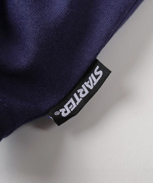 STARTER(スターター)の「【88】【STARTER/スターター】ブランドロゴ 裾ドロスト ゲームシャツ オーバーサイズ(Tシャツ/カットソー・メンズ・ホワイト/チャコールグレー/ネイビー/レッド/ブラック・XL/M/L)」の13枚目の写真