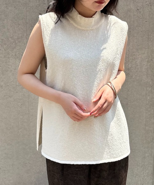 MAX&Co. トップス　チュニック　セーター セール】【&g'aime】MIXカラーチュニックニット Mixed Color
