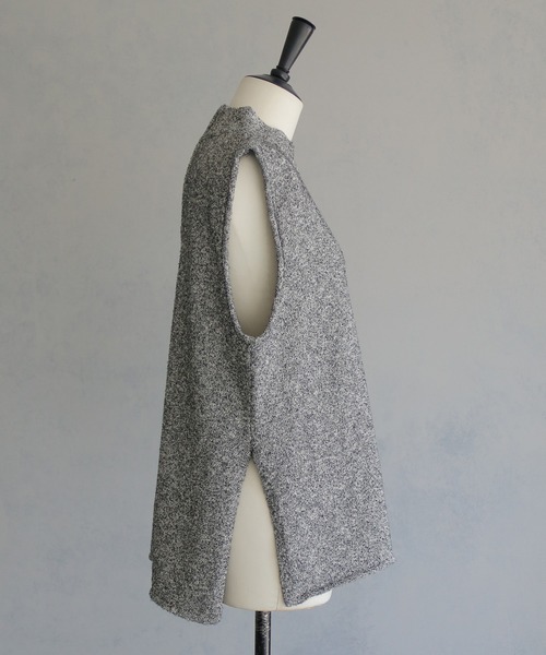 &g'aime(アンジェム)の「【&g'aime】MIXカラーチュニックニット Mixed Color Tunic Knit(ニット/セーター・レディース・ブラウン/ブラック/アイボリー・FREE)」の5枚目の写真