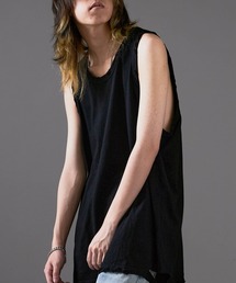 ダメージタンクトップ SITRY タンクトップ Damage Layered Tank Top/ダメージ加工