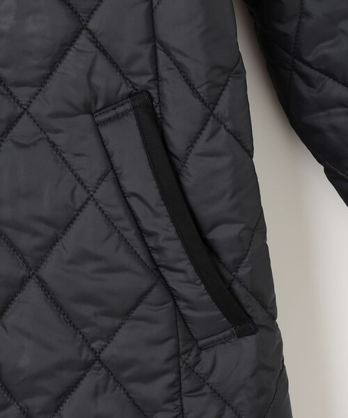 J.PRESS Ladies(J.プレス レディス)の「【WEB限定カラーあり・2way】コンパクトタフタキルティング フーデッド コート(その他アウター・レディース・ネイビー系/ブラック系/グレー系/アイボリー系/ベージュ系・S/XS)」の22枚目の写真