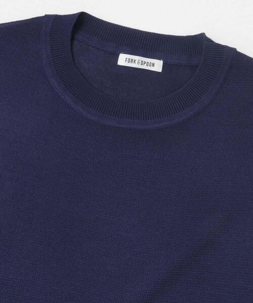 FORK&SPOON（フォークアンドスプーン）の「FORK&SPOON　LEVITAノースリーブニットプルオーバー（ニット/セーター・レディース・オフホワイト/グリーン/ネイビー・1）」の16枚目の写真