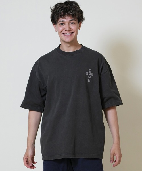 DOGTOWN(ドッグタウン)の「DOGTOWN/ドッグタウン バックプリントTシャツ 253DT1ST004(Tシャツ/カットソー・メンズ・グレー/アイボリー/ブラック・M/L/XL)」の8枚目の写真