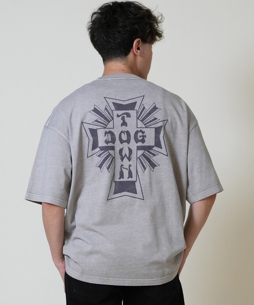 DOGTOWN(ドッグタウン)の「DOGTOWN/ドッグタウン バックプリントTシャツ 253DT1ST004(Tシャツ/カットソー・メンズ・グレー/アイボリー/ブラック・M/L/XL)」の13枚目の写真