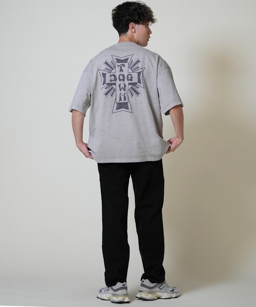 DOGTOWN(ドッグタウン)の「DOGTOWN/ドッグタウン バックプリントTシャツ 253DT1ST004(Tシャツ/カットソー・メンズ・グレー/アイボリー/ブラック・M/L/XL)」の16枚目の写真