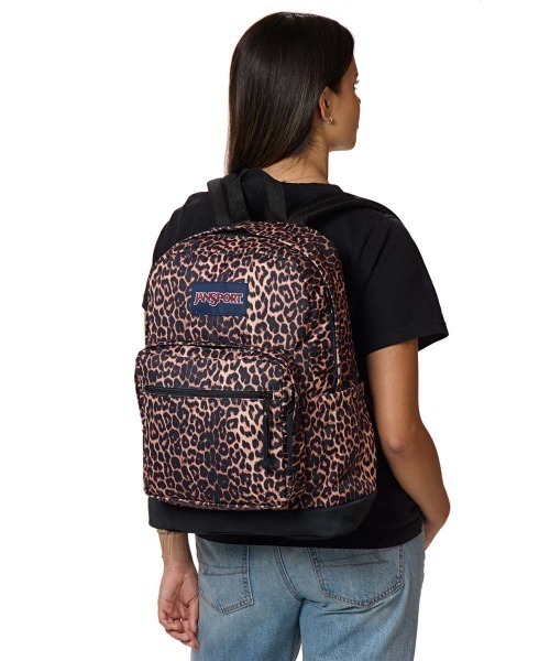 JANSPORT(ジャンスポーツ)の「JANSPORT RIGHT PACK(ジャンスポーツ ライトパック)(バックパック/リュック・メンズ・ブラウン系/パープル系・FREE)」の2枚目の写真