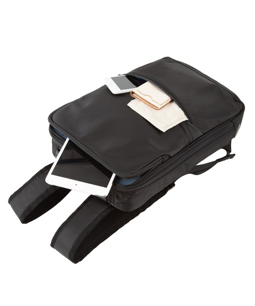 World Traveler（ワールドトラベラー）の「サビオ A4サイズ収納可能 14inchPC収納 65341（ビジネスバッグ・メンズ・ネイビー/ブラック・FREE）」の19枚目の写真