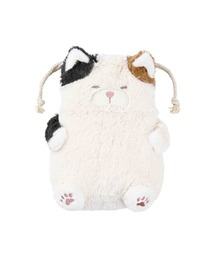LIVHEART（リブハアト）の「ねこ肯定感 巾着（ポーチ）」