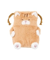 LIVHEART（リブハアト）の「ねこ肯定感 巾着（ポーチ）」