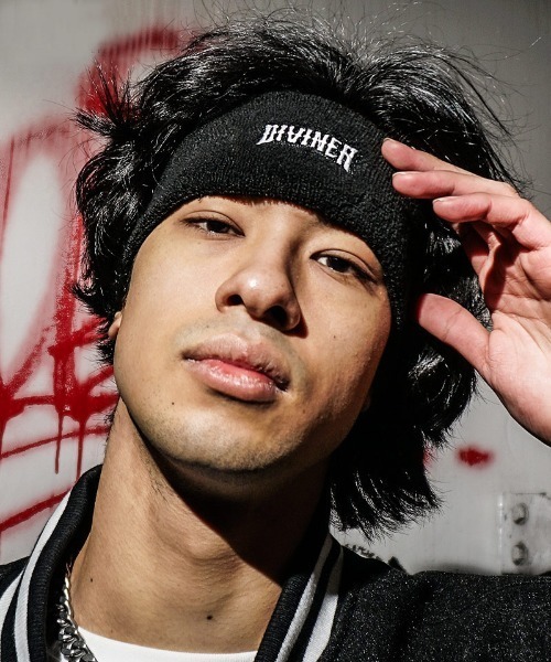 Main Embroidery Logo Headband ヘアバンド メンズ（その他）｜DIVINER