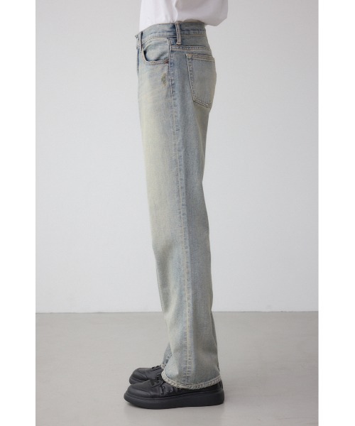 AZUL by moussy（アズールバイマウジー）の「AZUL DENIM マイクロフレア（デニムパンツ・メンズ・ライトブルー/ブルー・SMALL/MEDIUM/LARGE）」の7枚目の写真