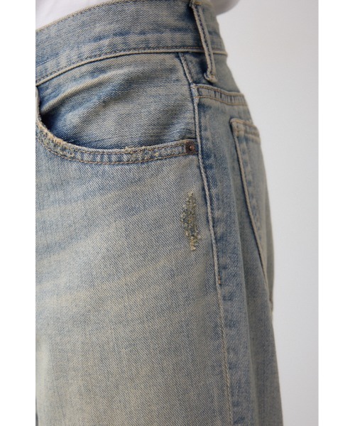 AZUL by moussy（アズールバイマウジー）の「AZUL DENIM マイクロフレア（デニムパンツ・メンズ・ライトブルー/ブルー・SMALL/MEDIUM/LARGE）」の11枚目の写真