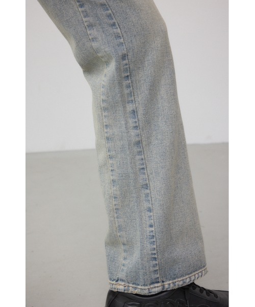 AZUL by moussy（アズールバイマウジー）の「AZUL DENIM マイクロフレア（デニムパンツ・メンズ・ライトブルー/ブルー・SMALL/MEDIUM/LARGE）」の14枚目の写真