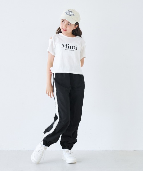 coca(coca)(コカ)の「【WEB限定セール】キッズ ライトワッシャーナイロンレースパンツ(その他パンツ・キッズ・ブラック/ライトブルー・140/130/150/120)」の6枚目の写真