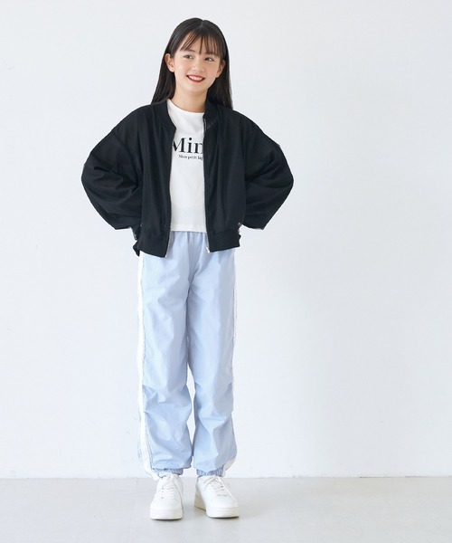coca(coca)(コカ)の「【WEB限定セール】キッズ ライトワッシャーナイロンレースパンツ(その他パンツ・キッズ・ブラック/ライトブルー・140/130/150/120)」の9枚目の写真