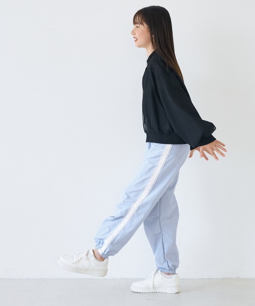 coca(coca)(コカ)の「【WEB限定セール】キッズ ライトワッシャーナイロンレースパンツ(その他パンツ・キッズ・ブラック/ライトブルー・140/130/150/120)」の12枚目の写真