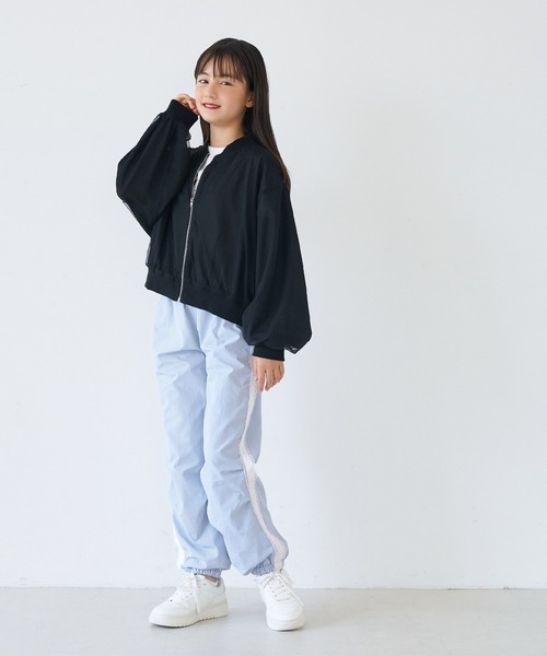 coca(coca)(コカ)の「【WEB限定セール】キッズ ライトワッシャーナイロンレースパンツ(その他パンツ・キッズ・ブラック/ライトブルー・140/130/150/120)」の13枚目の写真