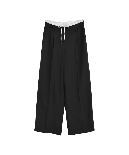 高身長/低身長サイズあり】リボンスラックス 楽天市場】【限定！10%OFFクーポンで4499円】[低身長/高身長