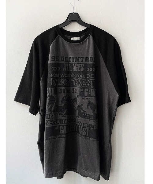 COSYHARU(コシハル)の「ドゥウェルコントロールラグラン半袖Tシャツ(Tシャツ/カットソー・メンズ・ブラック/オートミール/チャコール・FREE)」の22枚目の写真