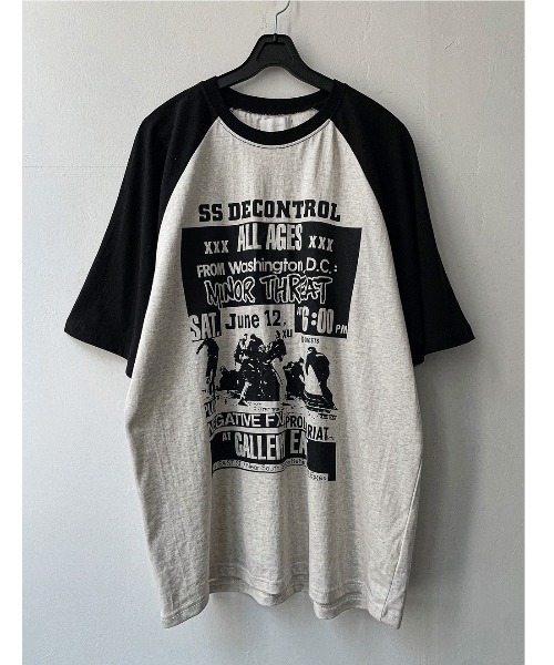 COSYHARU(コシハル)の「ドゥウェルコントロールラグラン半袖Tシャツ(Tシャツ/カットソー・メンズ・ブラック/オートミール/チャコール・FREE)」の21枚目の写真