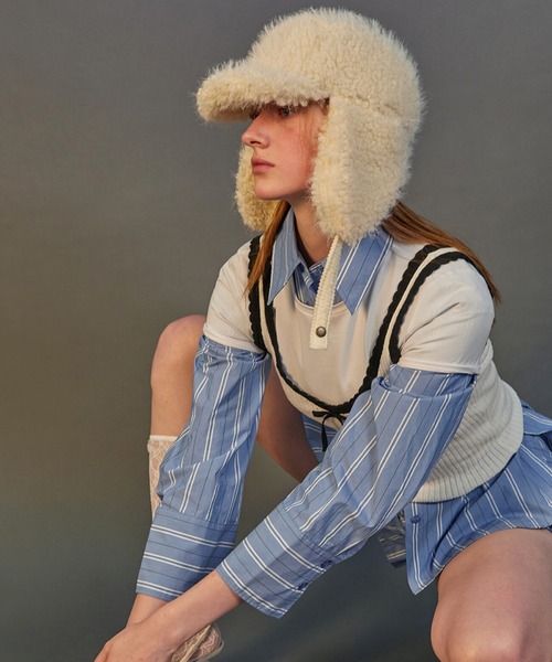 【AWESOME NEEDS】 FUR TRAPPER HAT ★送料・関税込★ FUR TRAPPER HAT(ハット)|AWESOME NEEDS(オーサムニーズ)の