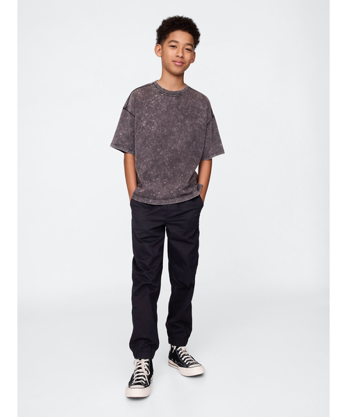 GAP（ギャップ）の「エブリディ ジョガーパンツ（キッズ）（チノパンツ・キッズ・グリーン/ベージュ/ネイビー/ブラック・150cm/160cm/140cm/130cm/120cm/110cm）」の14枚目の写真