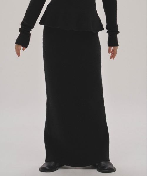 TODAYFUL（トゥデイフル）の「TODAYFUL　Puffy Knit Skirt パフィーニットスカート/12520807（スカート・レディース・ベージュ系その他/ブラック・38）」の2枚目の写真