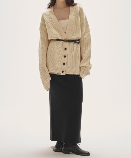 TODAYFUL（トゥデイフル）の「TODAYFUL　Puffy Knit Skirt パフィーニットスカート/12520807（スカート・レディース・ベージュ系その他/ブラック・38）」の6枚目の写真