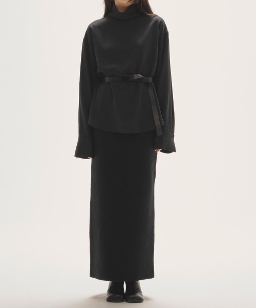 TODAYFUL（トゥデイフル）の「TODAYFUL　Puffy Knit Skirt パフィーニットスカート/12520807（スカート・レディース・ベージュ系その他/ブラック・38）」の9枚目の写真