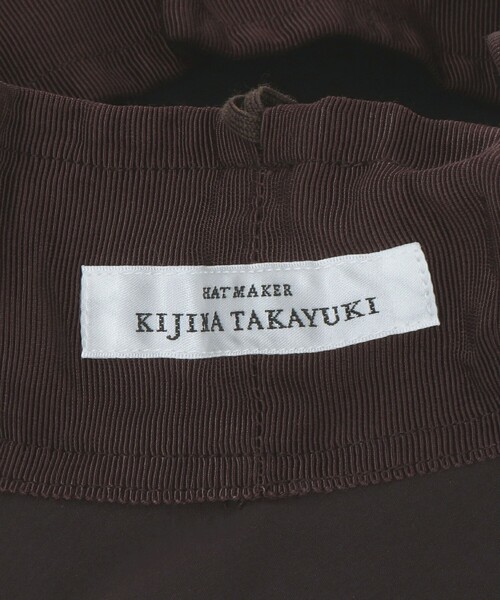 KIJIMA TAKAYUKI（キジマ　タカユキ）の「＜KIJIMA TAKAYUKI＞P サファリ ハット（ハット・レディース・ダークブラウン/ベージュ・FREE）」の3枚目の写真