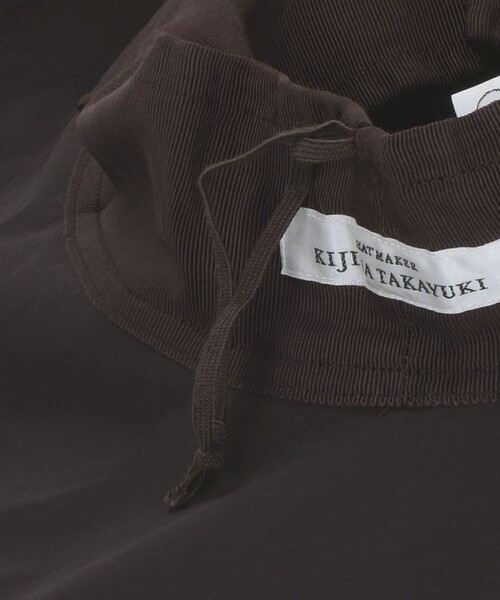 KIJIMA TAKAYUKI（キジマ　タカユキ）の「＜KIJIMA TAKAYUKI＞P サファリ ハット（ハット・レディース・ダークブラウン/ベージュ・FREE）」の15枚目の写真