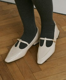 Olu. | ステッチデザインストラップパンプス(パンプス)