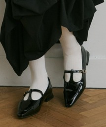 Olu. | ステッチデザインストラップパンプス(パンプス)