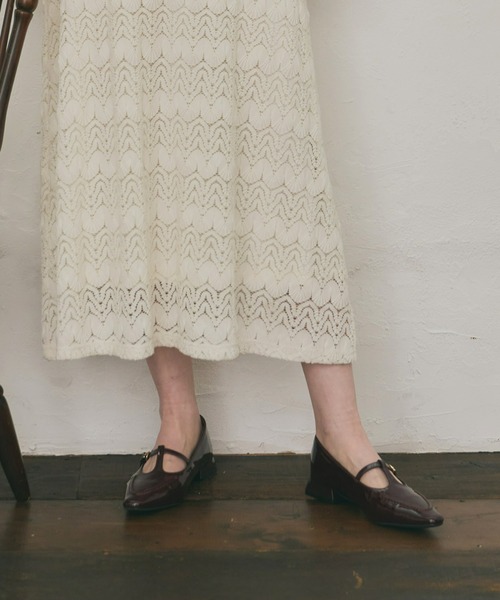 Olu.（オルドット）の「ステッチデザインストラップパンプス（パンプス・レディース・ブラック/ホワイト/キャメル/ボルドー・35/37/39）」の10枚目の写真