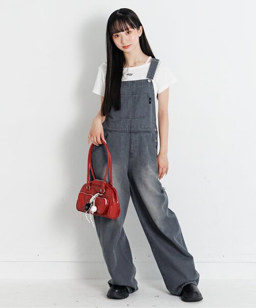 algy(アルジー)の「エンジェルリブT(Tシャツ/カットソー・キッズ・オフホワイト/ブラック/サックスブルー・XX-SMALL/X-SMALL/MEDIUM/SMALL)」の12枚目の写真