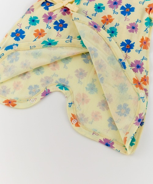 Ocean&Ground(オーシャン&グラウンド)の「コンビ肌着 Painting Flower(肌着・キッズ・クリーム/オフホワイト・60)」の9枚目の写真