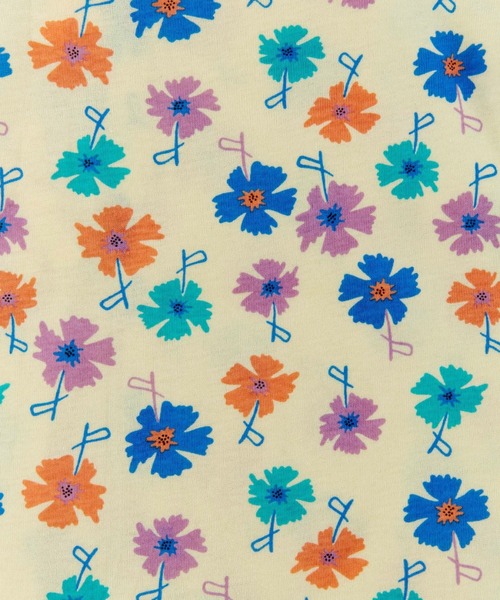 Ocean&Ground(オーシャン&グラウンド)の「コンビ肌着 Painting Flower(肌着・キッズ・クリーム/オフホワイト・60)」の12枚目の写真