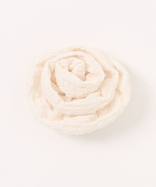 CERCA（チェルカ）の「[NARULA/ナルラ]ガーリーシック フリルオフショルダー トップス(CZ)（キャミソール・レディース・アイボリー/ブラック・FREE）」の3枚目の写真