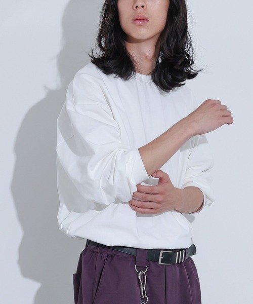 MDR(エムディアール)の「MDRロゴプリントロングスリーブTシャツ(Tシャツ/カットソー・メンズ・ブラック/オフホワイト・L/M)」の3枚目の写真